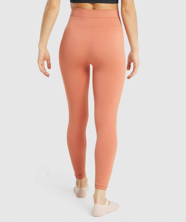 Damske Legíny Gymshark Studio Oranžové | SJ9265708